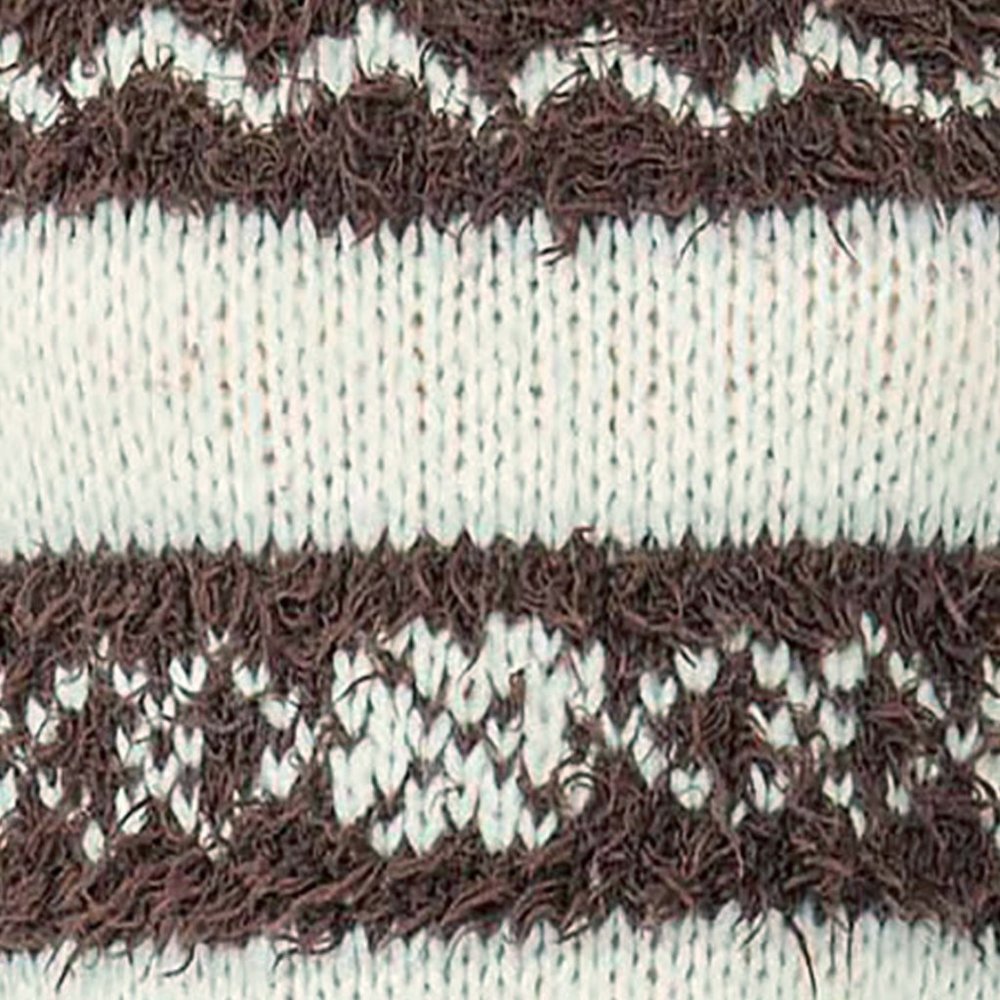 FREE PEOPLE Check Me Out Winter Fog Pullover Sweather - Picture 2 of 16
